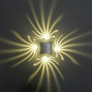 GobekUsa LED Square Aluminum Wall Lamp 3W for Home and KTV/Bar Interior Lighting