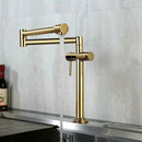 GobekUsa Kitchen Faucet: Solid Brass Deck Mounted Sink Mixer in Multiple Finishes
