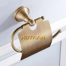 GobekUsa Brass Finish Solid Brass Toilet Paper Holder Bathroom Accessory