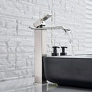 GobekUsa Gold Basin Faucet Single Level Mixer Tap Hot Cold Water Bathroom Sink Tap