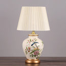 GobekUsa LED Ceramic Table Lamp for Living Room, Bedroom, Study - Home Decor Lighting