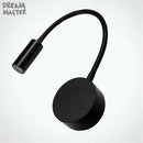 GobekUsa LED Mirror Light Bedside Lamp | Modern Minimalist Wall Lighting in Black