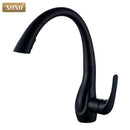 GobekUsa Golden Pull Out Kitchen Faucet Single Handle 360° Water Mixer Tap
