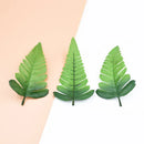 GobekUsa Decorative Flowers Wreaths Artificial Plants Silk Leaf Box Fake Leaves Needlework