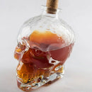 GobekUsa Glass Skull Bottle: Creative Crystal Vodka/Wine 180ML/350ML - Halloween Hip Flasks