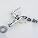 GobekUsa Brass Single Cold Water Wall Tap Basin Faucet Bibcock 12cm Length