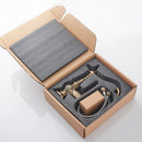 GobekUsa Antique Brass Basin Faucet with Single Handle Hot/Cold Mixer Taps Rotation AL-9966F