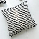 GobekUsa Hounds Tooth Cushion Cover, Durable Canvas Pillowcase for Sofa Bed, 45x45cm/35x55cm