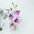 GobekUsa Artificial Butterfly Orchid Bouquet Silk Flowers for Home Wedding Decoration Bouquet