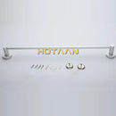 GobekUsa Aluminium Bathroom Accessory Towel Bar Rail Holder, Anti-Rust Round Towel Rack