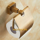 GobekUsa Antiqued Brass Toilet Paper Holder - Classic Bathroom Accessory