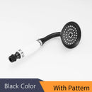 GobekUsa Antique Brass Hand Held Shower with Luxury Ceramics - Round Rainfall Faucet