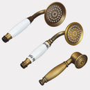 GobekUsa Brass Handheld Shower Head for Bathroom is the updated product title.