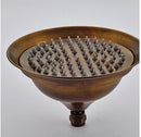 GobekUsa 8" Brass Shower Head: Bathroom Rainfall Replacement for Handshower Faucet