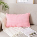 GobekUsa Corduroy Flocking Velvet Pillow Cover 40x60cm