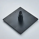 GobekUsa Black Brass Shower Faucet with 2-Way Mixer, Handshower and Rainfall Head
