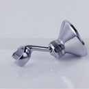GobekUsa Brass Handheld Shower Holder Mount Chrome Finish Wall Mount Angle Adjustable