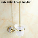 GobekUsa Golden Polished Porcelain Bath Hardware Set for Bathroom Essentials