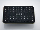 GobekUsa Black Rainfall Shower Head with Handshower - Over-head Shower Sprayer