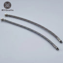 GobekUsa 40cm Stainless Steel Faucet Plumbing Hose for Hot & Cold Water