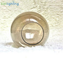 GobekUsa Grey Glass Lamp Shade for Magic Bean Chandelier - D15cm D13cm