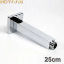 GobekUsa Brass Chromed Shower Arm 25cm - Bathroom Shower Accessories