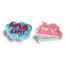 GobekUsa Birthday Cake Silicon Molds - Baking Decor Tools & Kitchen Accessories