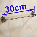 GobekUsa Antique Brass Towel Bar - Wall Mounted Bathroom Accessories