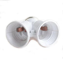 GobekUsa E27 Bulb Socket Converter - Dual E27 Splitter Adapter