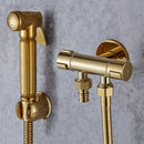 GobekUsa Bidet Faucet Wall Brass Handheld Hygienic Shower Head Sprayer Tap