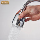 GobekUsa Brass Kitchen Faucet Mixer Tap with Multifunction Shower & Washing Machine