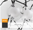 GobekUsa LED Firefly Chandelier: Modern Tree Branch Ceiling Lamp for Stylish Home Decor