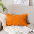 GobekUsa Corduroy Flocking Velvet Pillow Cover 40x60cm
