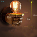 GobekUsa Hand Model Wall Lamps for Home & Business Décor