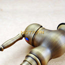 GobekUsa Antique Brass Basin Faucet, Bathroom Mixer Tap, Basin Faucet YT-5047