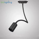 GobekUsa Industrial Gooseneck Track Lighting for Clothing Store