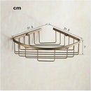 GobekUsa Copper Carved Bathroom Accessories Set: Towel Shelf, Towel Bar, Paper Holder, Cloth Hook