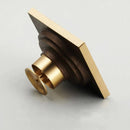 GobekUsa Antique Brass Shower Floor Drain 10cm Square Waste Strainer Cover Grate