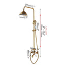 GobekUsa Golden Polished Shower Head with High Pressure Aerator Nozzle