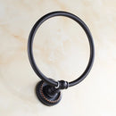 GobekUsa Antique Brass Towel Ring Wall Mounted Rack Shelf Bathroom Towel Holder