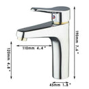 GobekUsa Golden Chrome Brass Bathroom Sink Faucet Mixer