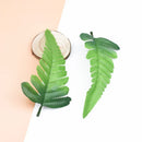 GobekUsa Decorative Flowers Wreaths Artificial Plants Silk Leaf Box Fake Leaves Needlework