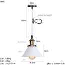 GobekUsa Gold Retro Edison LED Pendant Lights for Dinning Living Room Industrial Decor