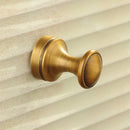 GobekUsa Antique Brass Robe Hook Single Clothes Hanger Towel Bathroom Coat Door Hooks