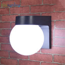 GobekUsa Black White Outdoor Porch Light, Modern Loft Design, Up Down Wall Lamp