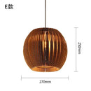 GobekUsa Chinese Paper Pendant Light for Restaurant Living Room, Southeast Asian Style