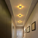 GobekUsa LED Square Aluminum Wall Lamp 3W for Home and KTV/Bar Interior Lighting