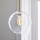 GobekUsa Gradient Glass Ball Pendant Light for Kitchen Dining Living Room