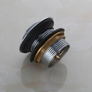 GobekUsa Copper Tub Tub Pop-Up Core Foot Drainer Valve Drain Pipe Fittings