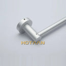 GobekUsa Aluminium Bathroom Accessory Towel Bar Rail Holder, Anti-Rust Round Towel Rack